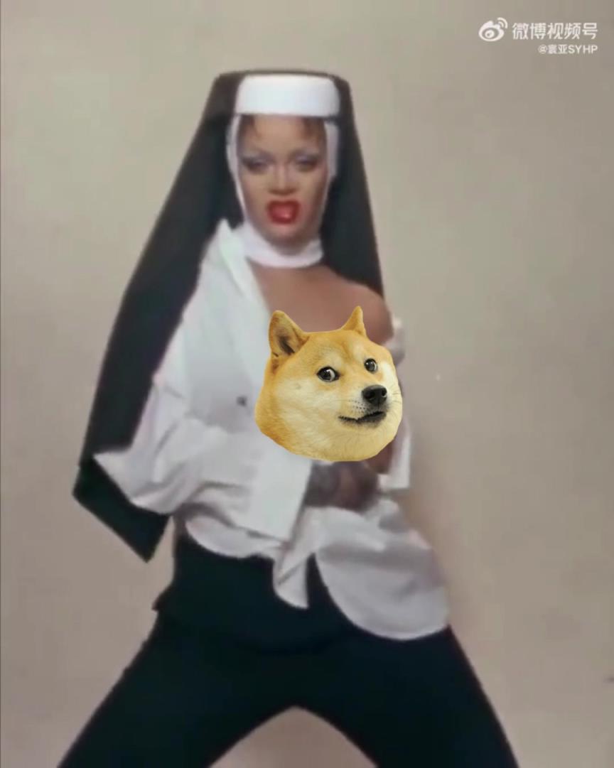 尺度不小！詹姆斯小迷妹蕾哈娜最新雜志封面被批丑化修女