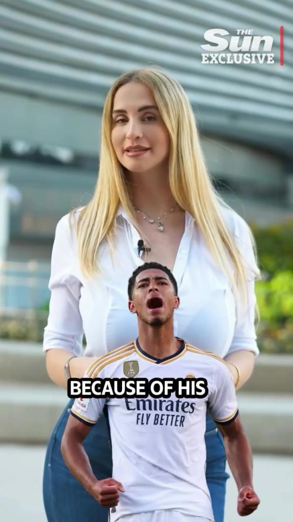 WTF！根本聽不清這皇馬女主持講啥，這身材真的很吸引眼球